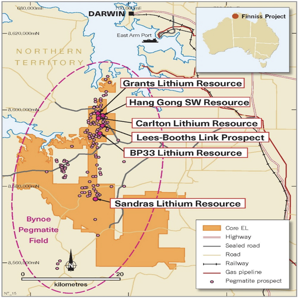 Finniss Lithium Project